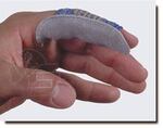 Steel Grip® 14314 Open-End Split Leather Finger Guard Assorted Sizes