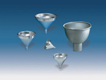 Funnel, Aluminum, Satin, 1/2 pt, 3-7/8 in, 1 mm, 3-5/8 in, 18 Gauge Thick