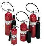 Amerex® 700 Carbondioxide Fire Extinguisher, 10 lbs, Class BC, Red