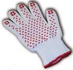 Hot Glove with Red Silicone Grip