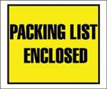 Packing Envelope, PACKING LIST ENCLOSED, 10 in, 12 in