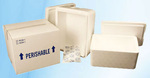 Foam Cooler, EPS Foam, 13-1/4 x 10-1/2 x 9-1/4 in, Corrugated Box, 21.6 qt