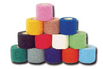 CoFlex®Vet, Bandage Wrap, Red / Blue / Purple / Neon Green / Neon Pink / Light Blue, 1 in