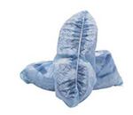 Shoe Cover, Chlorinated Polyethylene, Blue, Non-Skid Sole