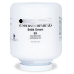 Sunburst Chemicals® 61404 (SG99) Solid Green 99 Dish Machine Detergent