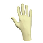 SHOWA W1005M Natural Latex Rubber Disposable Gloves, Powdered