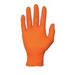 Ansell N48 Microflex Blaze Hi-Vis Orange Nitrile Exam Gloves
