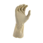 Amber Latex Gloves with Poultry Grip, Size Extra Large
