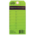 SAS 5137 Inspection Tags for Eyewash Units