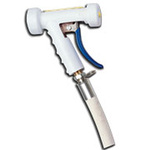 Strahman® M75W0075SWIVEL Swivel Spray Nozzle (White, ¾ in Barb)