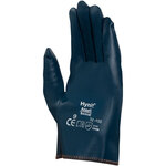 Ansell 32-105 Hynit Blue Nitrile Coated Impregnated Gloves