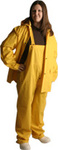 Cordova® RS353Y-S Yellow PVC/Poly Rain Suit, Small