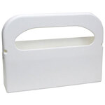 HOSPECO HG-1-2 Plastic Half-Fold Toilet Seat Cover Dispenser, White