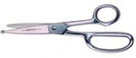 Ball Point Shear, Straight, Silver, Chrome Over Nickel, 9-1/4 in, 2-7/8 in, Right Handed, Ball
