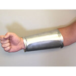 Arm Guard, Stainless Steel, 6 in, Universal