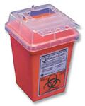 McKesson Prevent® 855063 Red Base Sharps Container 2 Gal
