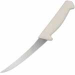 6" Curved Semi-Stiff Boning Knife With Value Grip Handle White