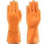 Ansell 87-320 VersaTouch Latex Gloves, 8.5 mil