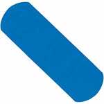 CK Safety 51628 Metal-Detectable Adhesive Sterile Bandages Blue