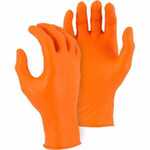 Gamco Supply 0337 Orange Latex Gloves with Fish Scale Grip