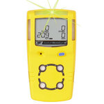 BW MCX3-XWHM-Y-NA 4 GAS Gasalert Detector O2 H2S and CO Yellow