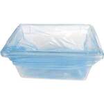 Disposable Polybag Box and Tote Liner, Blue