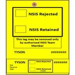 Kay Toledo NSISTAG Yellow NSIS Rejected/Retained Tag