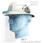 Method Innovation BC1 Face Shield for Bump Caps, Metal Detectable
