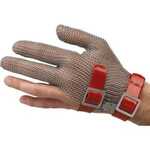 Manulatex 0GCM.130 3-Finger Metal Mesh Glove, Reversible, Ambidextrous