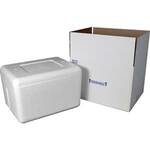 Plastilite TG22-C18 Styrofoam Cooler with Corrugated Box