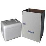 Plastilite TK16-C458 Styrofoam Cooler With Corrugated Box