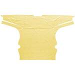 PolyWear Smooth Disposable Polyethylene Gown, Yellow 45 x 55 inch XL