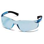 Pyramex S2560ST Ztek Safety Glasses, Blue Anti-Fog Lens/Temples