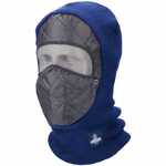 RefrigiWear 0042R Thermal Knit Mask w/ Quilted Mouthpiece, Navy