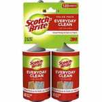 3M Scotch Brite MMM836RS60TPP Everyday Clean Lint Rollers 2-Pack
