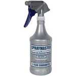 US Plastic 66059 Silver HDPE Spraymaster Spray Bottle, 32 oz