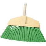 Bruske 5604 Poly Cap Broom with Fine Green Flagged Bristles