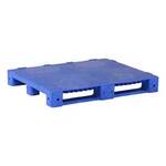 KitBin® PNH2001BLAND Solid Deck Pallet, 40 L x 48 W in, Blue