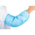 1 Mil Polyethylene Blue Disposable Sleeve 16"