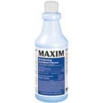 Maxim® Disinfecting Acid Bowl Cleaner, Liquid, Bottle, 1 qt