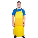 Custom Medical 440540 Yellow Nitrile Apron with Belly Patch