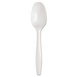 Dixie DXESSS21P Disposable Plastic Spoon, SmartStock Refill, Med Wt