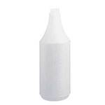 Tolco 32 Oz Spray Bottle Round Natural with Embossed Scale HDPE