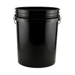 Packaging 5-Gallon Round Plastic Food Grade Buckets, Various Colors