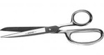 Poultry Shear, Curved, Silver, Stainless Steel, Straight, Polished, Stainless Steel, 9-1/4 in, Right Handed, Standard