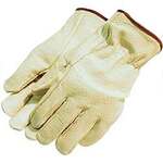 MCR Safety 3400L Pigskin Drivers Gloves, Pigskin, Leather