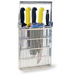 Roser Stainless Steel Knife Holder With Side Guards