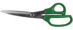 Ergo Sharp 25238 SoftGrip Green Handle Bent or Straight Shears , 9"