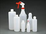 Round Bottle, High-Density Polyethylene, Round, Natural, 32 oz