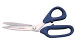 Klein Cutlery 7210C Blue Stainless Steel Curved Right Shears 8